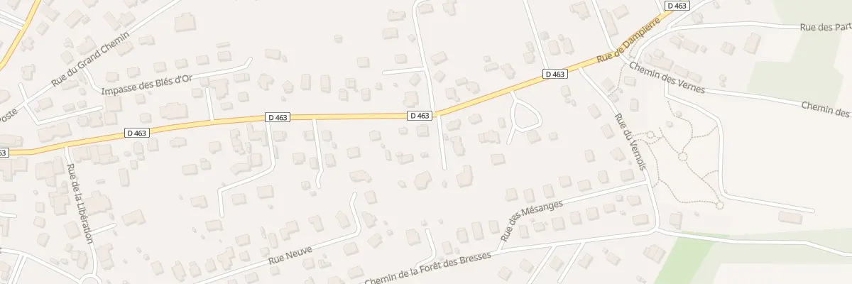 Plan du 32 Rue de Dampierre à Étupes