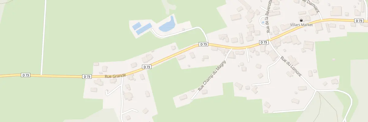 Plan du 29 Rue Grande à Villars-lès-Blamont