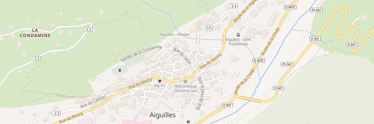 Plan du 35 Rue du Serre à Aiguilles