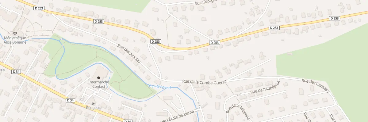 Plan du 34A Rue de Vandoncourt à Seloncourt