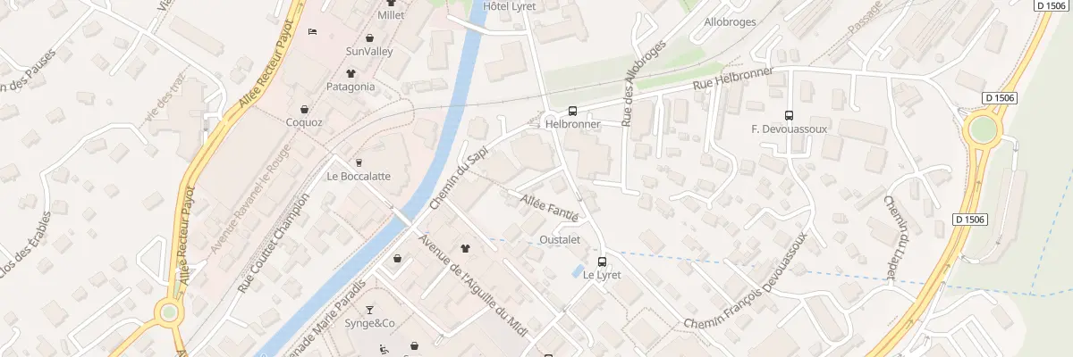 Plan du 260 Rue du Lyret à Chamonix-Mont-Blanc