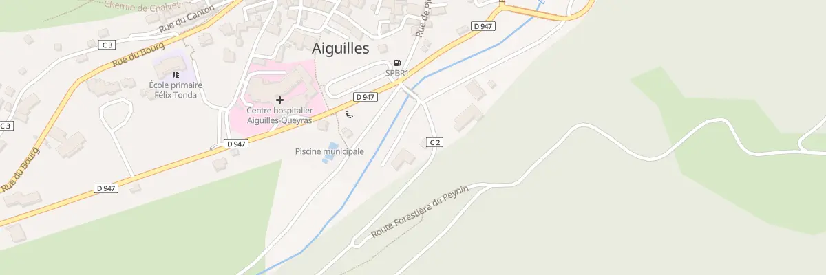 Plan du 12 Che de Peynin à Aiguilles