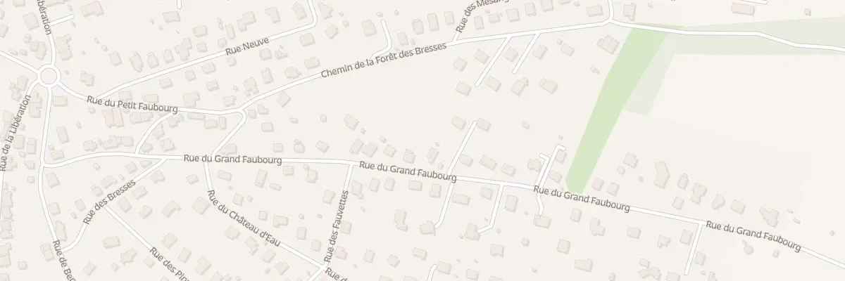 Plan du 31 Rue du Grand Faubourg à Étupes