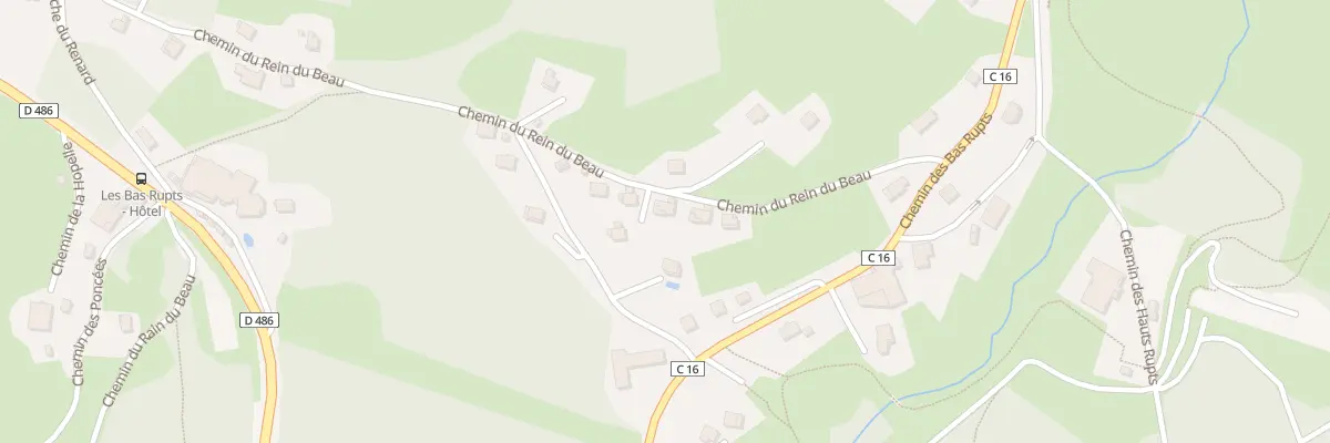 Plan du 11B Che du Rein du Beau à Gérardmer