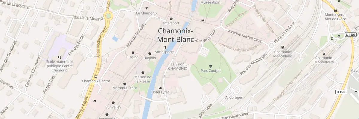 Plan du 13 Rue du Lyret à Chamonix-Mont-Blanc