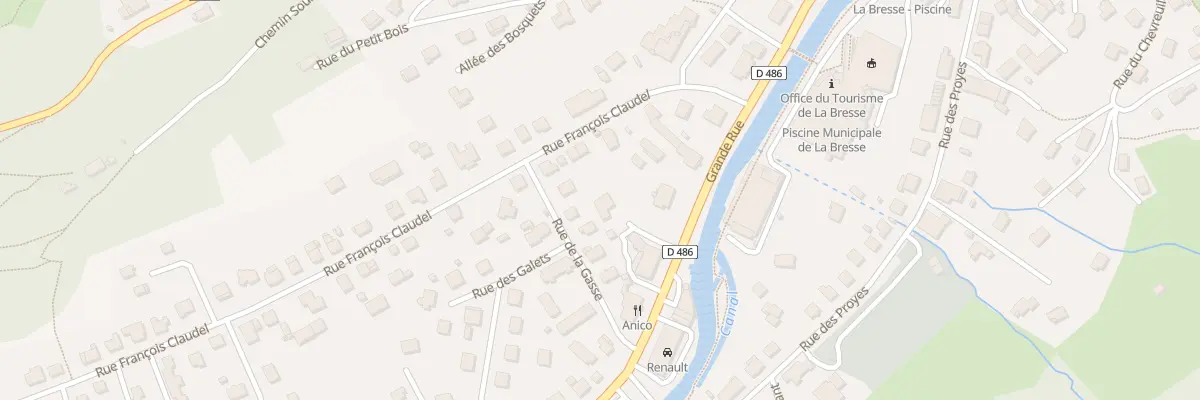 Plan du 26T Grand Rue à La Bresse