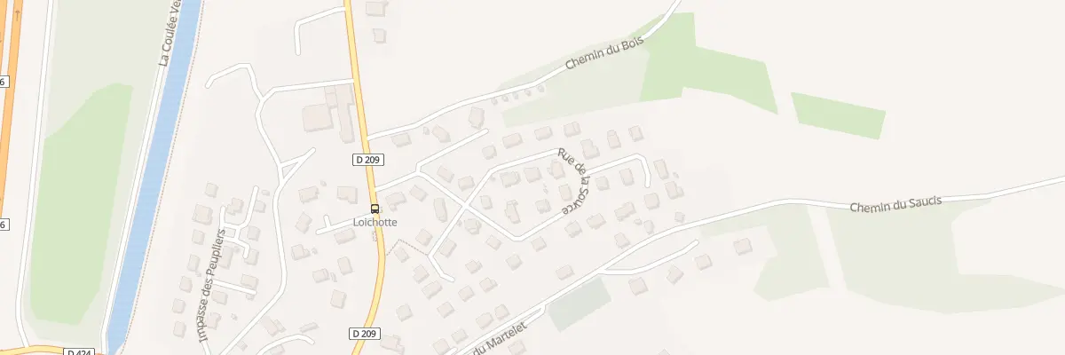 Plan du 39 Rue de la Source à Dambenois