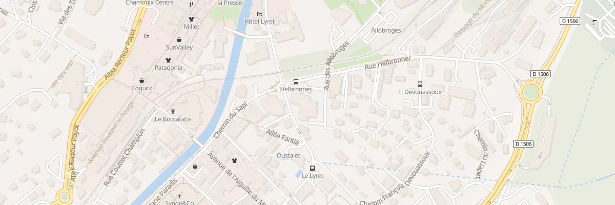 Plan du 32 Rue Helbronner à Chamonix-Mont-Blanc