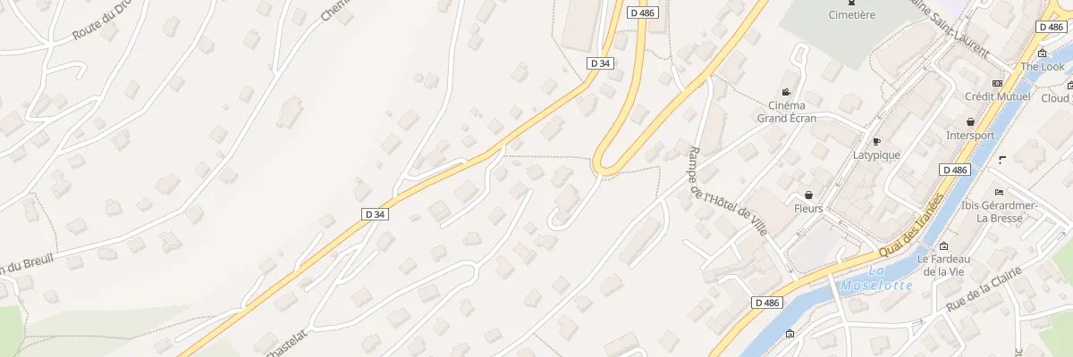 Plan du 9D Rue Mougel Bey à La Bresse