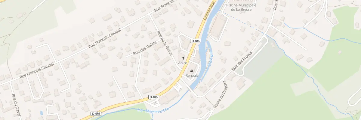 Plan du 30 Grand Rue à La Bresse