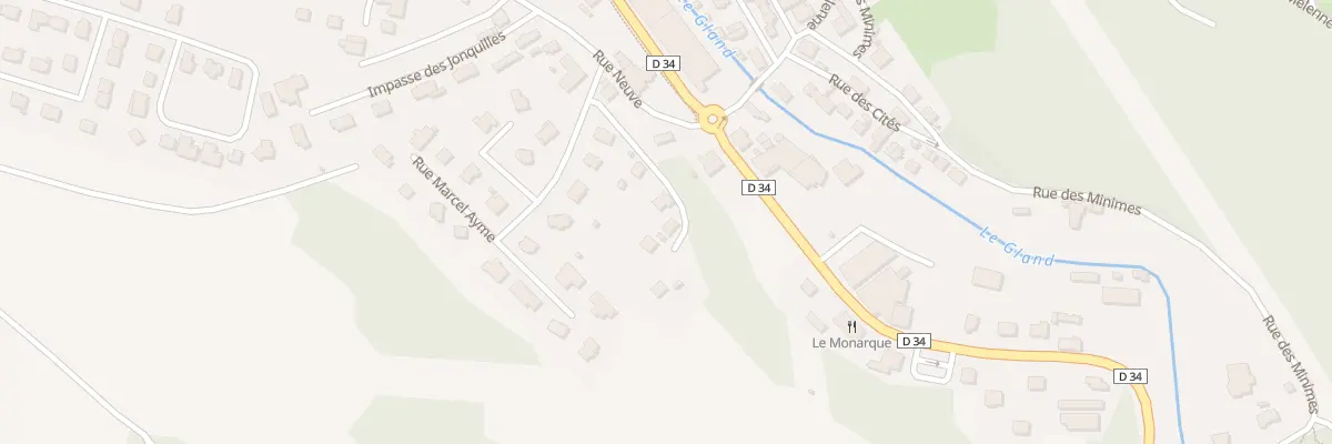Plan du 5 Rue Neuve à Seloncourt