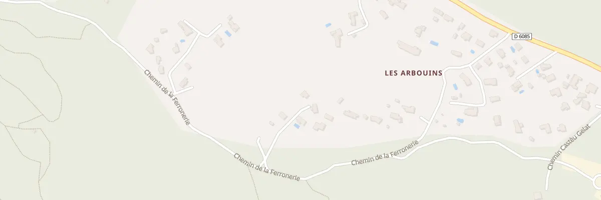 Plan du 707 Carraire des Papillons à Saint-Vallier-de-Thiey