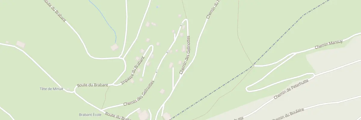 Plan du 17 Che des Gelinottes à La Bresse