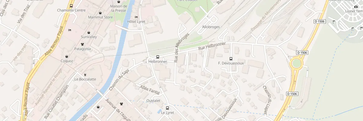 Plan du 275 Rue des Allobroges à Chamonix-Mont-Blanc