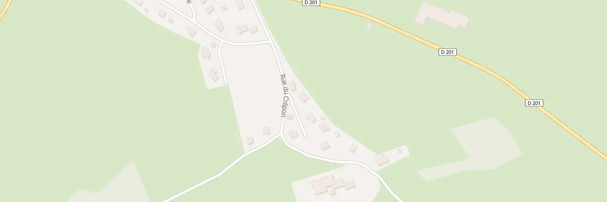 Plan du 1 Rue du Crèpon à Trévillers