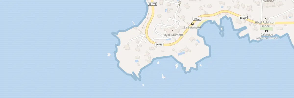 Plan du 16 Bd Eugène Brieux à Saint-Raphaël
