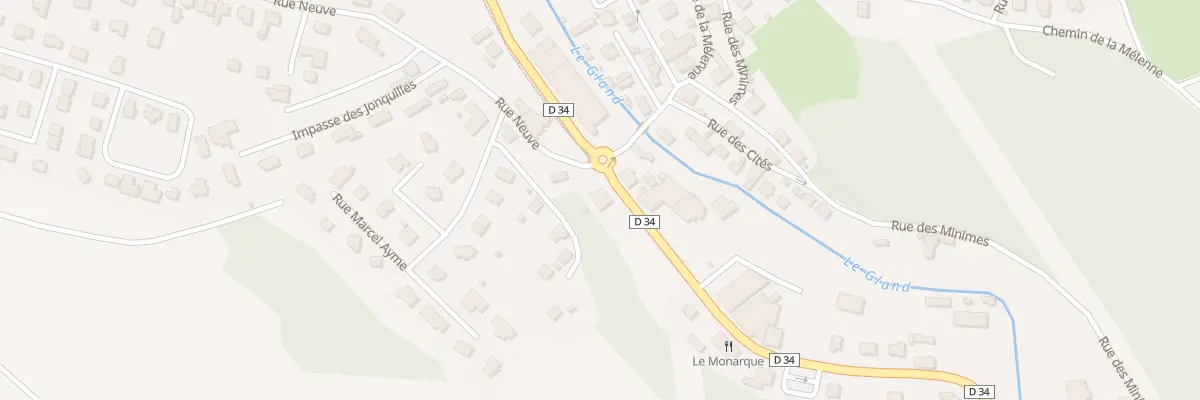 Plan du 33 Rue de Berne à Seloncourt