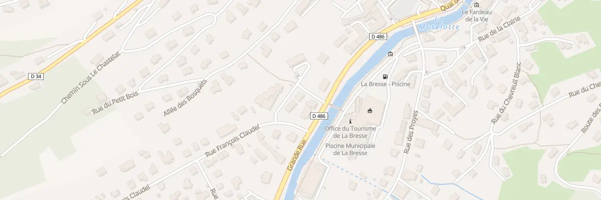 Plan du 16 Grand Rue à La Bresse