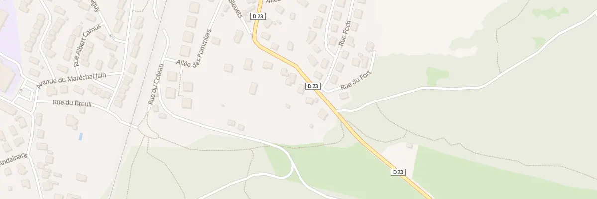 Plan du 72 Rue du Bosmont à Danjoutin