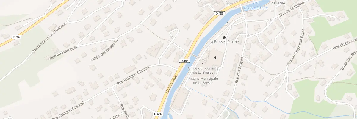 Plan du 18B Grand Rue à La Bresse