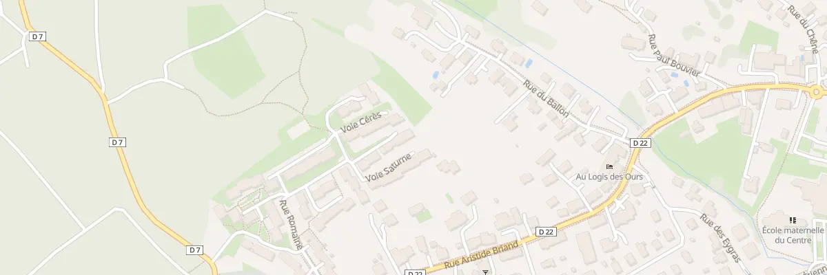Plan du 10 Voie Mercure à Offemont