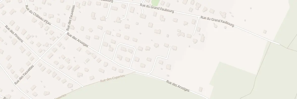 Plan du 5 Imp du Parc à Étupes