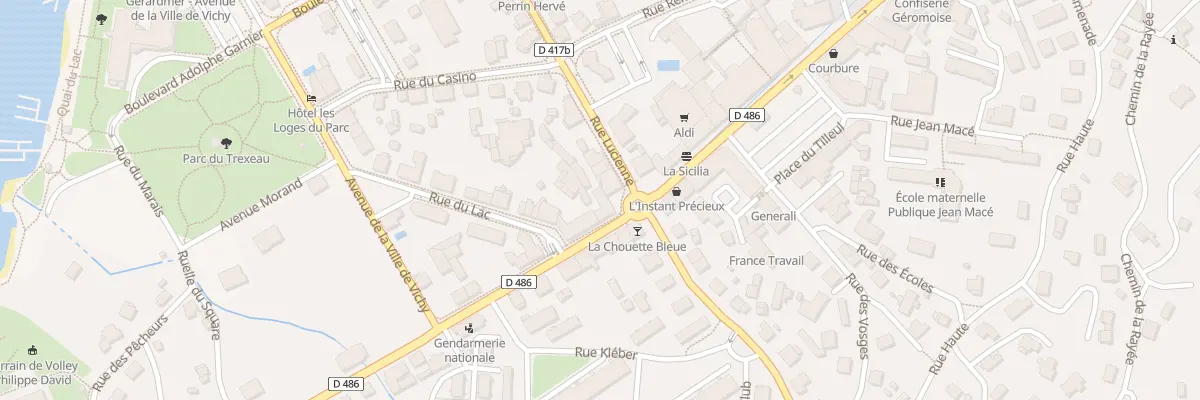 Plan du 3 Rue Charles de Gaulle à Gérardmer