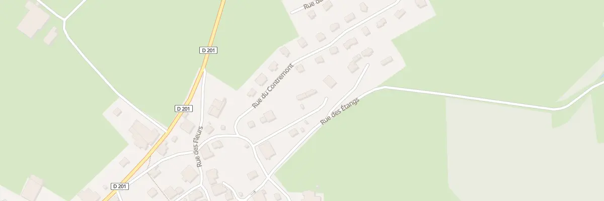 Plan du 7 Rue du Calvaire à Trévillers