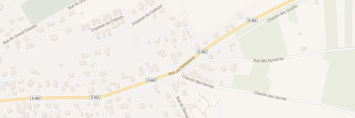 Plan du 39 Rue de Dampierre à Étupes