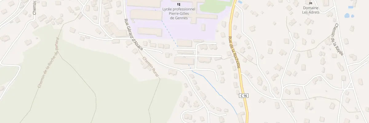 Plan du 24A Rue Gérard d’Alsace à Gérardmer