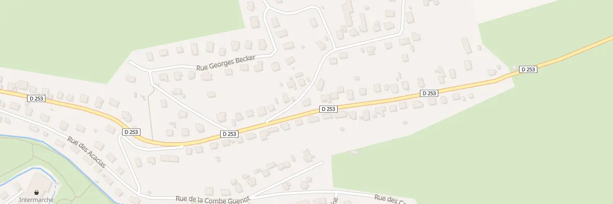 Plan du 2 Rue de Charmois à Seloncourt