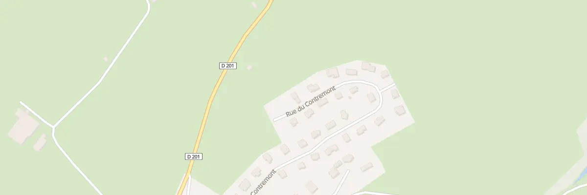 Plan du 26 Rue du Contremont à Trévillers