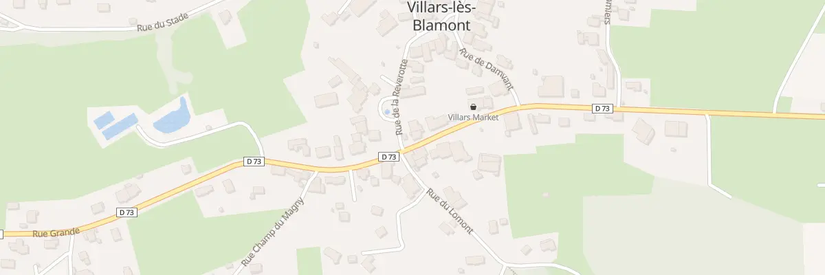 Plan du 11 Rue de la Reverotte à Villars-lès-Blamont