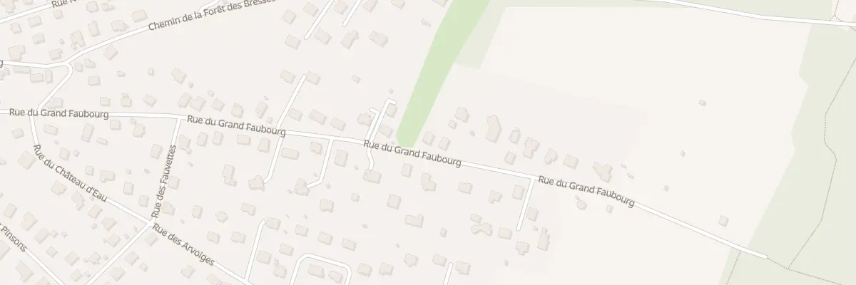 Plan du 51 Rue du Grand Faubourg à Étupes
