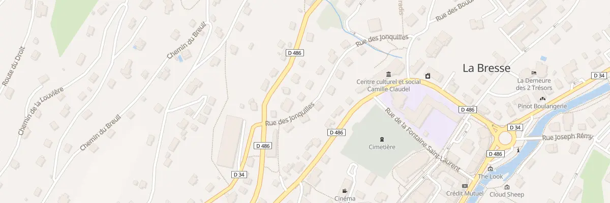 Plan du 6C Rue des Jonquilles à La Bresse