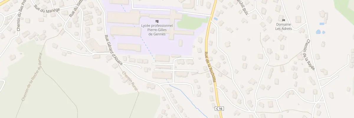 Plan du 24D Rue Gérard d’Alsace à Gérardmer