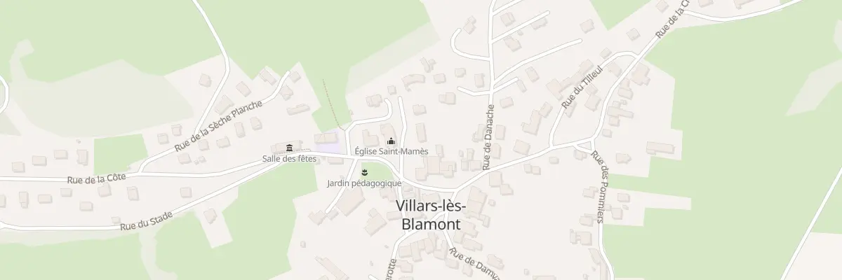 Plan du 4A Rue de l’Eglise à Villars-lès-Blamont