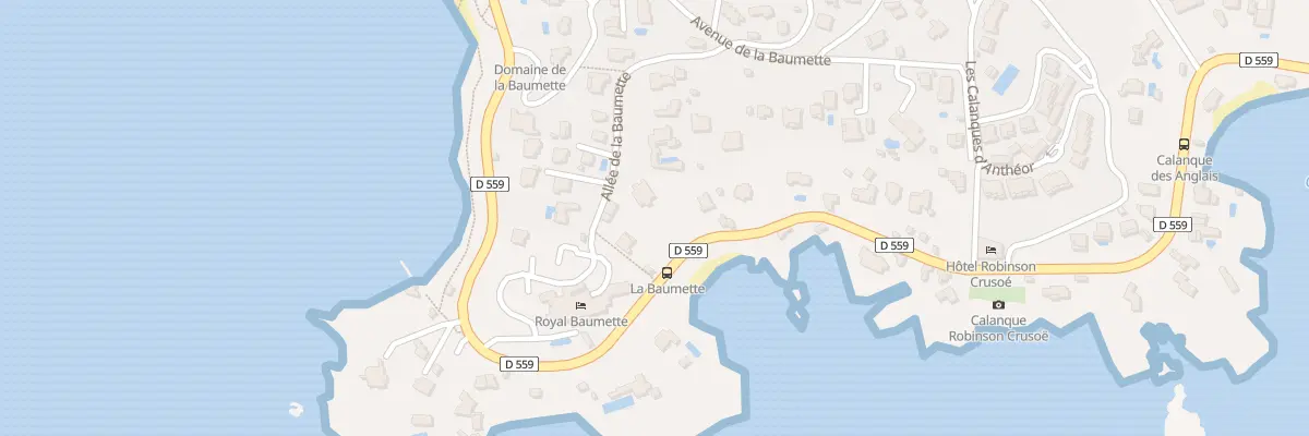 Plan du 247 Bd Eugène Brieux à Saint-Raphaël