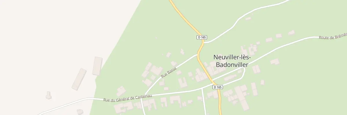 Plan du 5 Rue Basse à Neuviller-lès-Badonviller