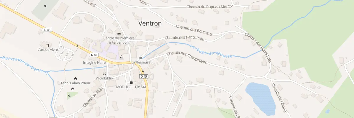 Plan du 4 Che des Chauproyes à Ventron