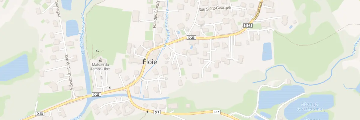 Plan du 2 Rue du Centre à Éloie