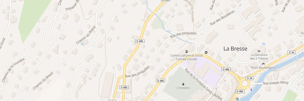 Plan du 6A Rue des Jonquilles à La Bresse
