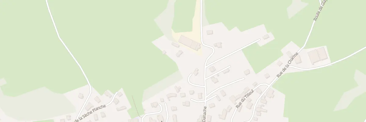 Plan du 13 Rue de Danache à Villars-lès-Blamont