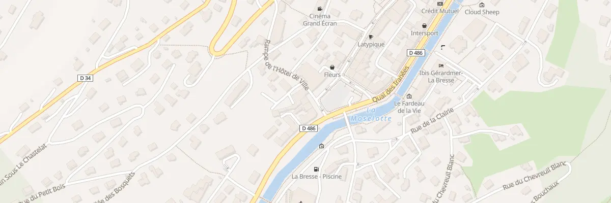 Plan du 5 Pl du Champtel à La Bresse