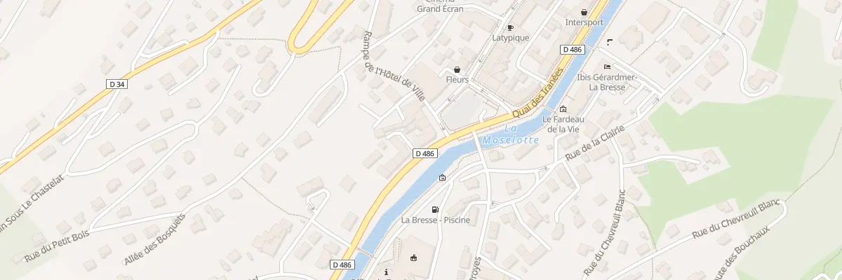 Plan du 2 Grand Rue à La Bresse