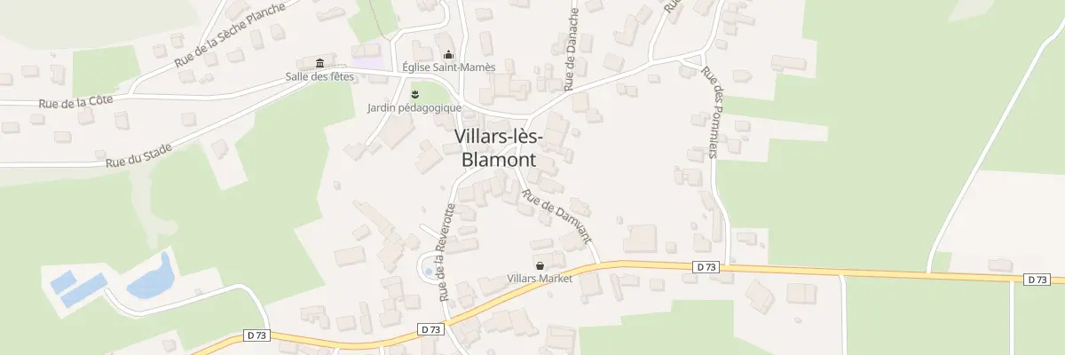 Plan du 10 Pl de la Mairie à Villars-lès-Blamont