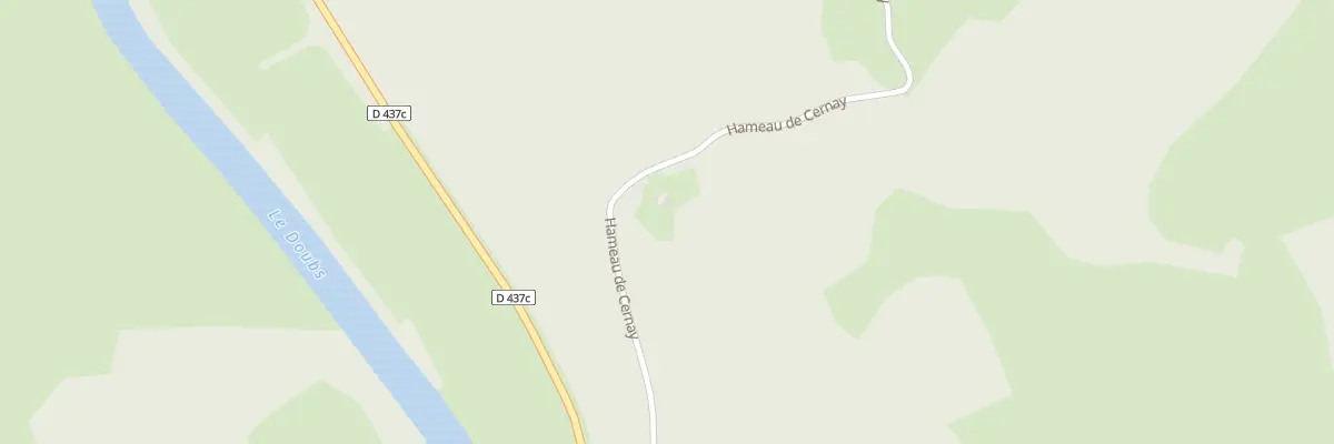 Plan du 5056 A Cernay à Soulce-Cernay