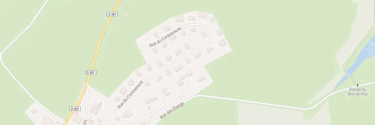 Plan du 10 Rue du Contremont à Trévillers