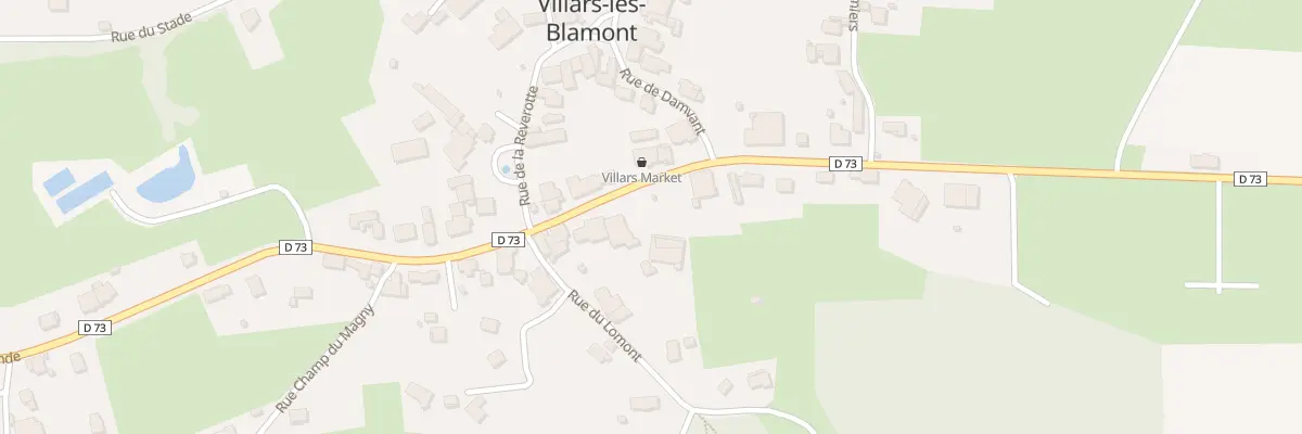 Plan du 3 Rue Grande à Villars-lès-Blamont
