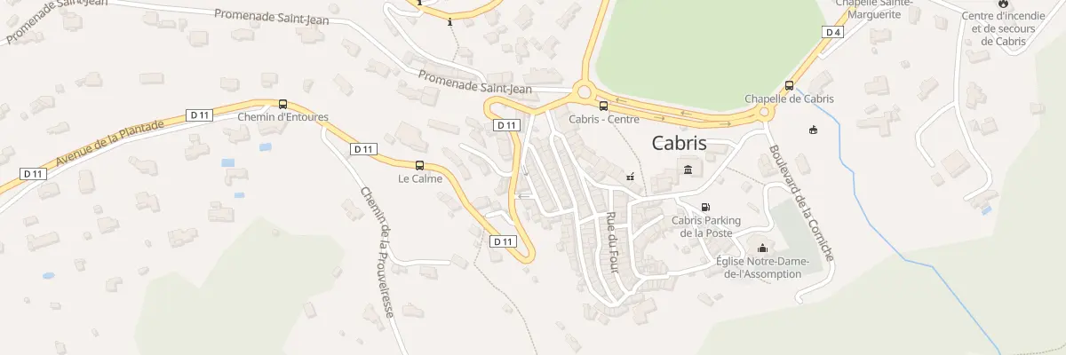 Plan du 6 Rue des Maréchaux à Cabris